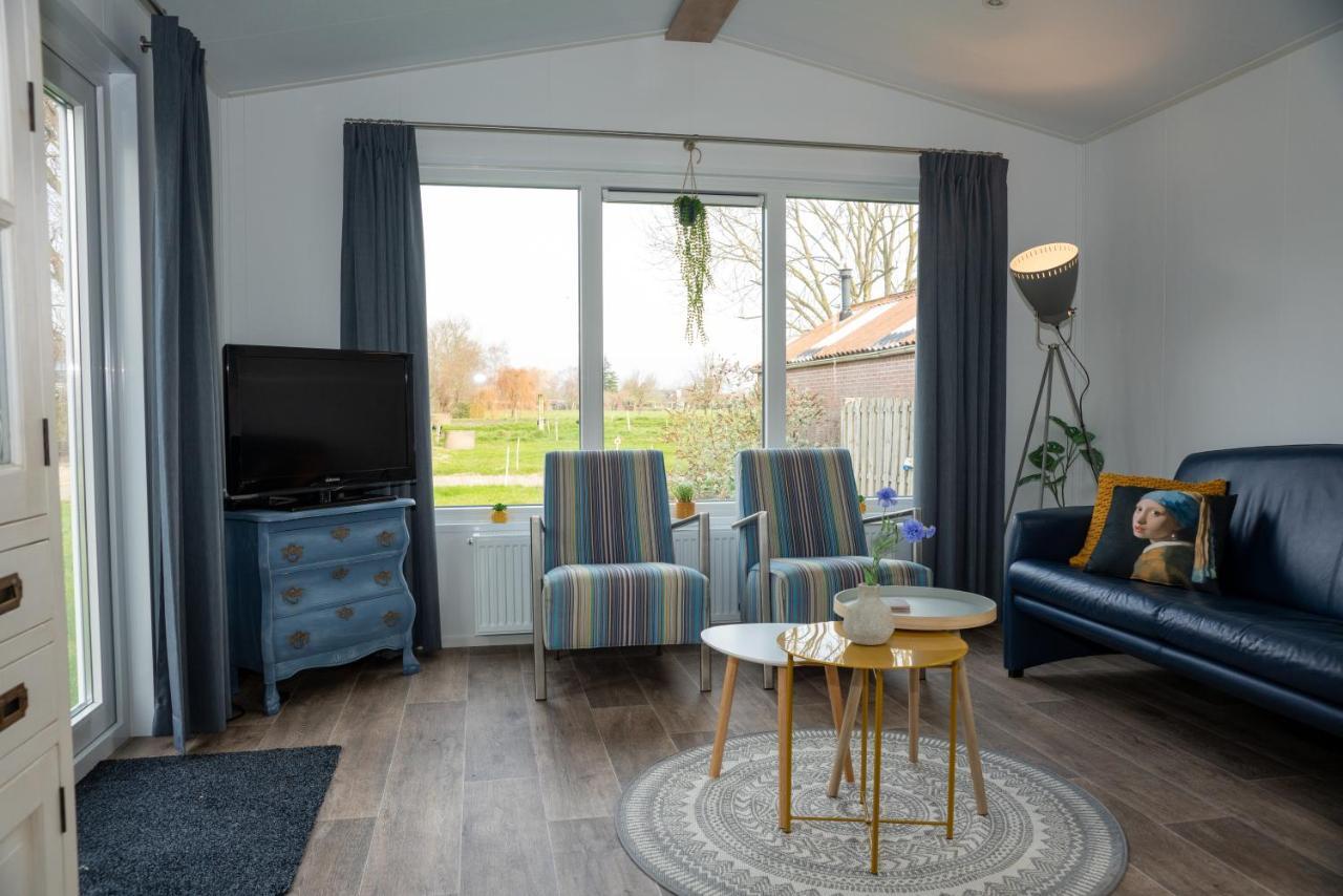 Chalets Op Minicamping Dorpszicht Gapinge Exterior photo